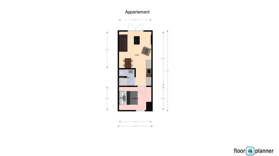Gerbrandion Appartement Verhuur Флиссинген Экстерьер фото